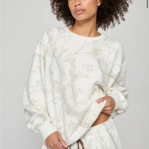 Dairy Boy woodland camo oversized crewneck